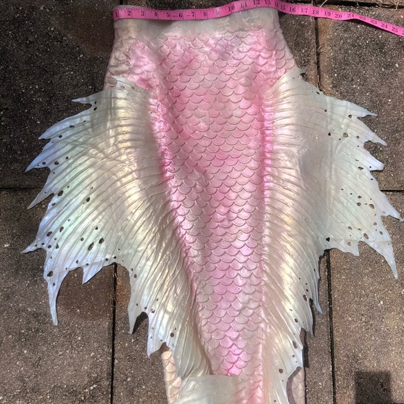 Opal Sea Dragon Merbella Studios Silicone Tail - Picture 4 of 13